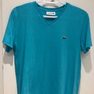 LACOSTE V-NECK PIMA COTTON T-SHIRT